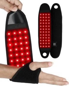 Luz Roja e Infrarroja para Manos Muñeca, Luz Infrarroja Muñequera Usable... - Imagen 1 de 9