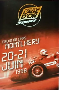 Original Vintage Poster GP LINAS-MONTLHERY FRANCE 1998 - Bild 1 von 1