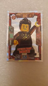 CARTE LEGO NINJAGO NINJA GO FR - SERIE 2 - 39 - le ninja brun Dareth Foil TCG - Foto 1 di 2