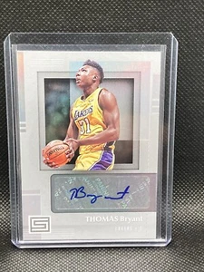 2017-18 Panini Status Signatures Thomas Bryant #SG-TBT Rookie Auto RC NBA Denver - Picture 1 of 2