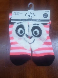 Densley & Co size 7-9 sock size girls panda socks - Picture 1 of 2