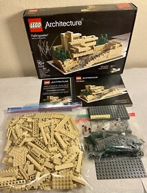 Lego Architecture 21005 Fallingwater Wright Signed by Adam Reed Tucker COMPLETE