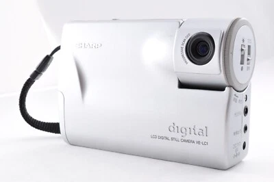 [Near MINT] SHARP VE-LC1 digital Camera Working w/ Strap From Japan #7021 - Image 1 of 4