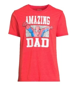 Men's Marvel Size 3XL (54-56) Spider-Man Amazing Dad T-Shirt New With Tag - Picture 1 of 16
