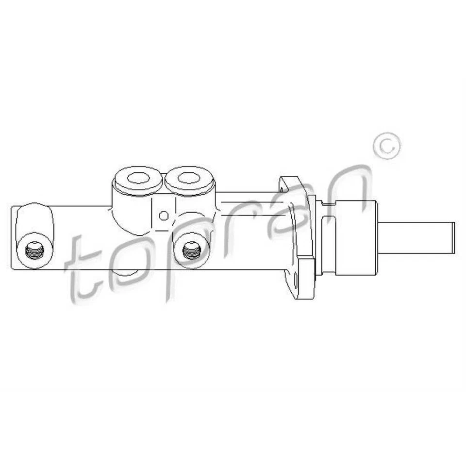 TOPRAN Maître Cylindre Principal Pour Mercedes-Benz Sprinter 2-T Kasten - Photo 1/1