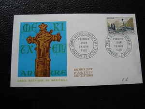 ANDORRE (francais) - enveloppe 1er jour 13/6/1970 (cy67) andorra - Picture 1 of 1