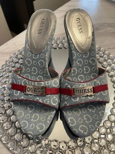 Vintage Guess Wedge Heels Gr. 9 EUC - Bild 1 von 7