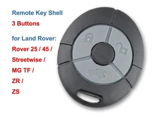 Remote Car Key Fob Shell Case Cover 3 Buttons Replacement for Rover - Picture 1 of 6