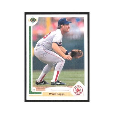 1991 Upper Deck Wade Boggs Red Sox #546 - Image 1 of 3