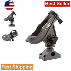 Baitcaster/Spinning Rod Holder - Grey - Securely Holds Reels in Position - Picture 1 of 4