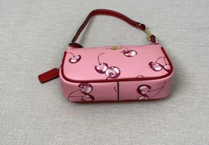 Coach Nolita 19 Women's Shoulder Leather Bag Purse with Cherry Print - Picture 1 of 4