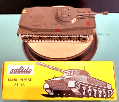 SOLIDO - TANK RUSSE PT 76 " AMPHIBIE "  no. 207 scatola originale - Immagine 1 di 4