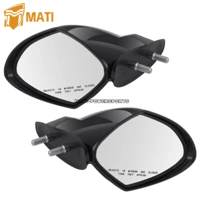1 Pair Motorboat Mirror L&R Fits Yamaha WaveRunner VX VX110 Deluxe Cruiser Sport - Image 1 of 4
