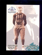 1994 Ted Williams GEORGE HALAS Chicago Bears Chalkboard Legends Card