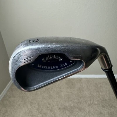 Eje flexible regular Callaway Steelhead X-16 3 hierro diestro grafito peso constante Foto 1 de 4