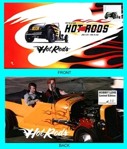 Hot Rods set of 2 First Day Covers with Color Cancels - Picture 1 of 2