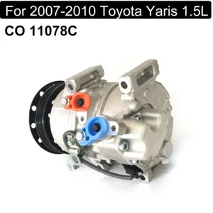 A/C Compressor w/ Clutch For 2007-2010 Toyota Yaris 1.5L Base N157318 CO 11078C - Picture 1 of 10