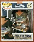 FUNKO POP! ANIMATION AVATAR THE LAST AIRBENDER APPA WITH ARMOR #1443 + PROTECTOR