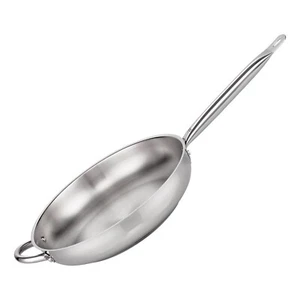 ELO Edelstahl-Bratpfanne Profi Therm 32 cm Anbraten von Fleisch/Gemüse, rostfrei - Bild 1 von 2