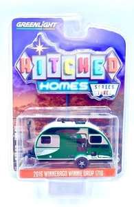 Greenlight Hitched Homes 3 2016 Winnebago Winnie Drop Camper Green Machine D4 - Picture 1 of 1