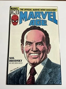 Libro de historietas de alto grado Marvel Age #22 1985 9,2 casi nuevo Sal Brodsky John Romita - Imagen 1 de 10
