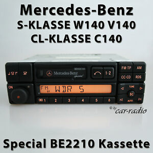 Original Mercedes Special BE2210 Becker W140 Radio S CL Klasse C140 Autoradio