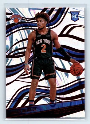 2021-22 Panini Revolution Rookies Asia Red Miles McBride #116 Rookie RC Knicks - Image 1 of 2