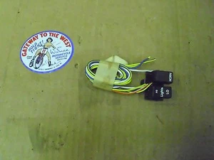 OEM Harley-Davidson, SWITCH ASSY, Black (DIM/HORN), #71597-92, Take-Off, Used!# - Picture 1 of 10