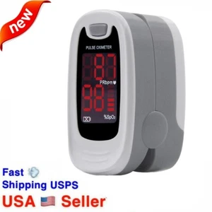 Finger Pulsoximeter Blut Sauerstoffsensor, SpO2 Monitor Herzfrequenz, O2 Meter, FDA - Bild 1 von 11