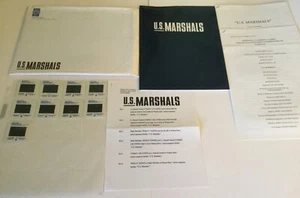 Tommy Lee Jones U.S. MARSHALS 1998 Movie Press Kit w/ Slides Robert Downey Jr - Picture 1 of 3