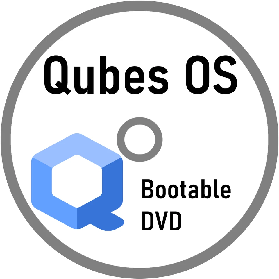 Qubes OS: Secure, Private Operating System with Strong Isolation Bootable CD - Image 1 of 1