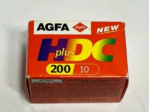 Vintage Agfa Agfacolor 35mm HDC Plus 200/10 [high definition] Exp. 07/2001 - Picture 1 of 7