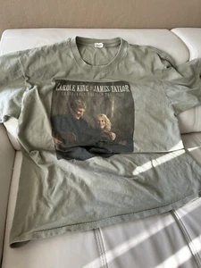 Camisa Carole King & James Taylor Troubadour Reunion Tour 2010 Hombre Verde Mediana - Imagen 1 de 8