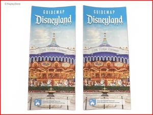 Disneyland Park Vintage Guide Map - King Arthur Carousel Mint JANUAR 2023 Rare - Bild 1 von 8