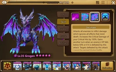 Summoners Wars Art Grogen - Image 1 of 4