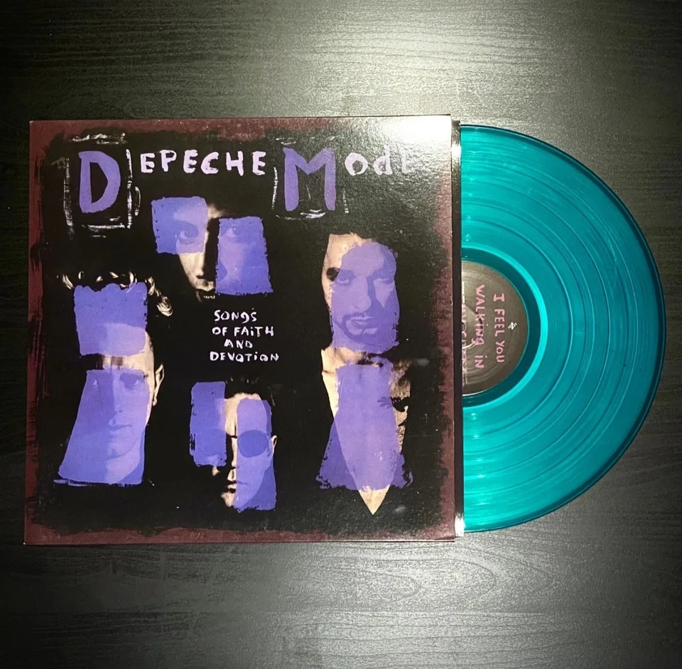 Depeche Mode - Songs of Faith and Devotion UK green Vinyl 1 of 250 - Bild 1 von 4