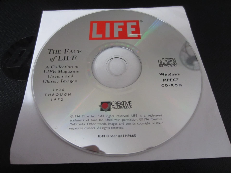 Обложки журнала The Face of Life LIFE классические изображения 1936–1972 (CD, 1994) - Изображение 1 из 1