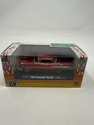 UH M2 Machines Auto-Drivers Series 1957 Chevy Bel Air R06 10-12 Red - Image 1 of 4
