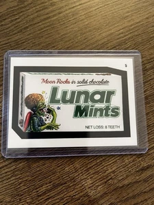 Lunar Mints #5 Attacky Wacky Packages Halloween Edition 2025 Topps Mars Attacks - Picture 1 of 2