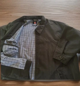 Chaps Jacket Men’s XL Windbreaker Bomber Mechanics Navy Blue Full Zip Golf Crest - Picture 1 of 3