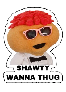 Gerbert Thug #2 Retro Religión Meme Vinilo Personalizado Troquelado Pegatina 3.5x2.5 - Imagen 1 de 1