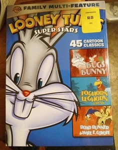 Looney Tunes Super Stars 45 Cartoon Classics (DVD) Brand New Sealed! - Picture 1 of 2