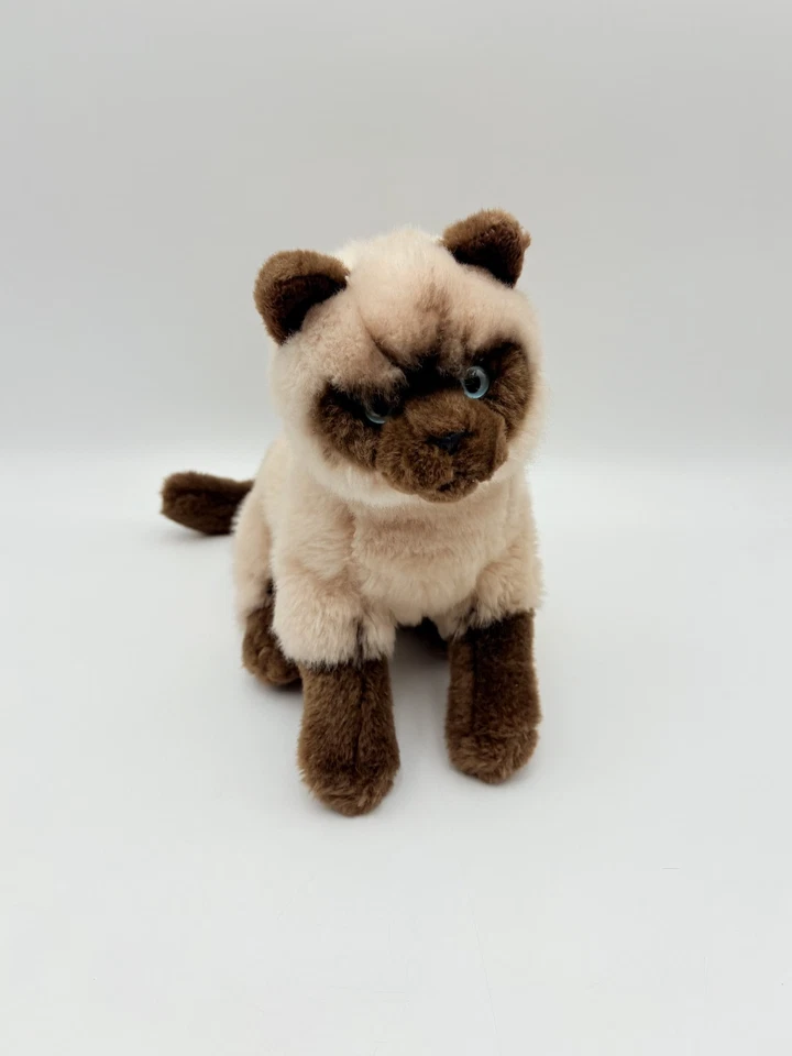 Webkinz Signature Siamese Cat Plush No Code Tags Realistic animal Stuffed Toy - Image 1 of 4