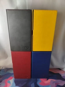 BCW 200+ Deck Box Quality Storage SET of 4 - Blue Black Red Yellow - MTG - Picture 1 of 2