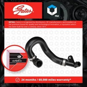 Heater Hose fits BMW 120 2.0 04 to 13 Automatic Transmission Coolant Gates New - Picture 1 of 2