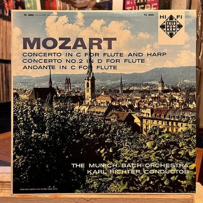 [CLASSICAL]~EXC LP~MOZART~MUNICH BACH ORCHESTRA~Concerto In C For Flute~[1963~CA Foto 1 de 4