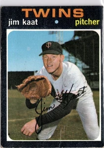 1971 Topps #245 Jim Kaat CREASE - Bild 1 von 2