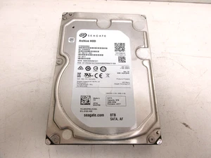 3.5" Seagate Archive HDD 8TB 6Gb/s SATA 128mb Cache Storage ST8000AS0002-USED - Afbeelding 1 van 3