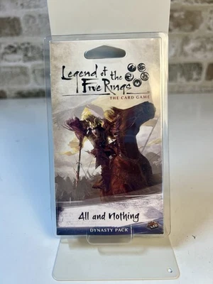 Legend of the Five Rings All and Nothing Dynasty Pack - Image 1 of 2