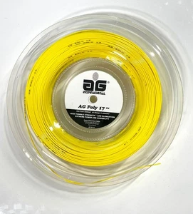 AG POLY 17 Tennissaitenrolle - gelb - Bild 1 von 1